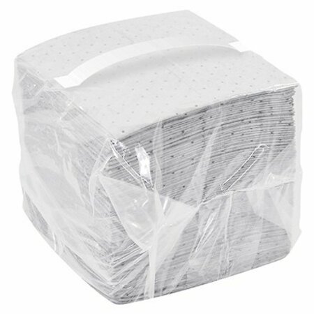 BSC PREFERRED Oil Only Sorbent Pads - 16 x 18'', Heavy, 100PK S-17298